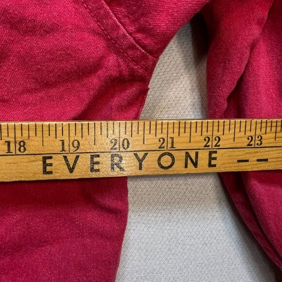 Vintage J. Crew Women's Full Zip Cardigan Jacket Denim Size S Reddish Pink - Picture 9 of 11